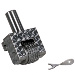 Numberall Model 70P. Model 70P Press Shank Numbering Head: Equipped with a standard press shank, the Model 70P is perfect for hand or power presses.