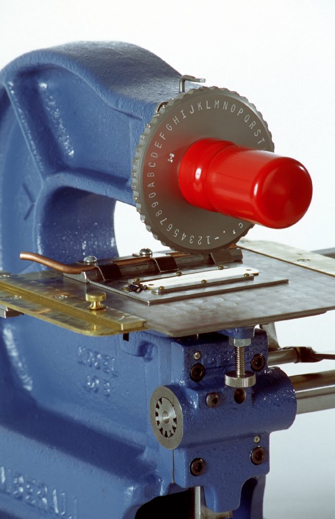 Model 40B Numbering & Lettering Press - Industrial Marking Equipment ...