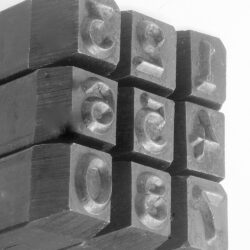 umberall’s Standard Hand Stamps are constructed of high-impact tool steel, precision heat-treated and tempered, for hard, continuous use and long life.