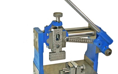 How to Use Numberall’s Model 301 to Stamp Round Parts