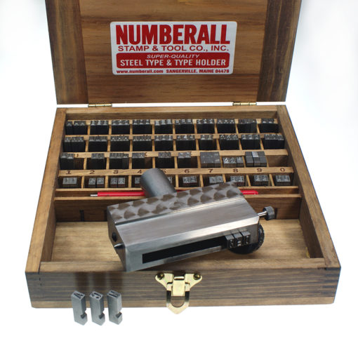 Numberall Model 23 Type Holder