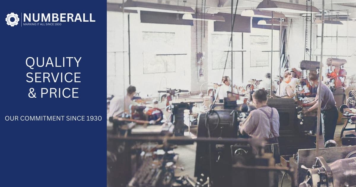 Hot Stamping Applications. Numberall Equipment Meets The Task