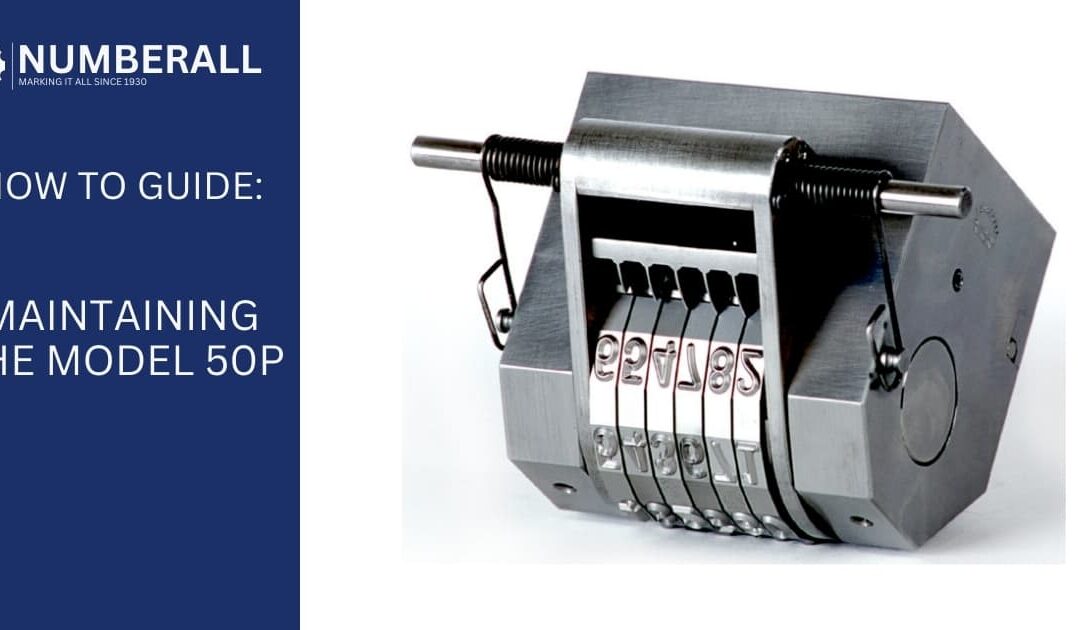 Spare Parts & Maintenance for Model 50P