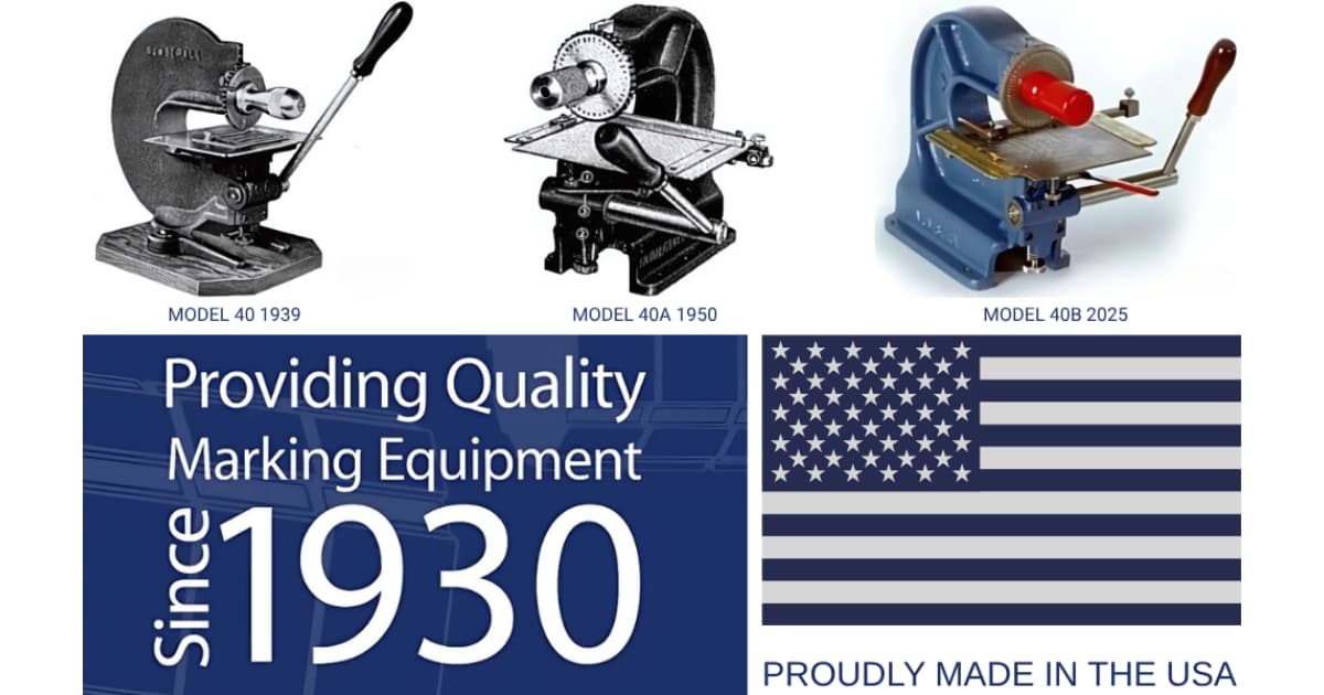 Hot Stamping Applications. Numberall Equipment Meets The Task