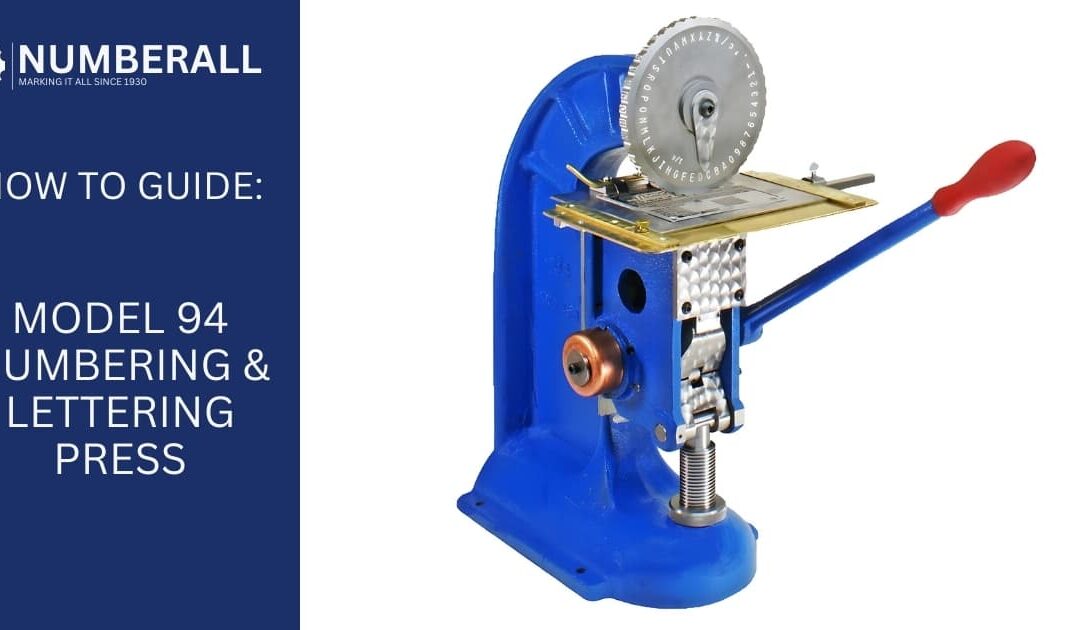 Product Spotlight: Model 94 Press