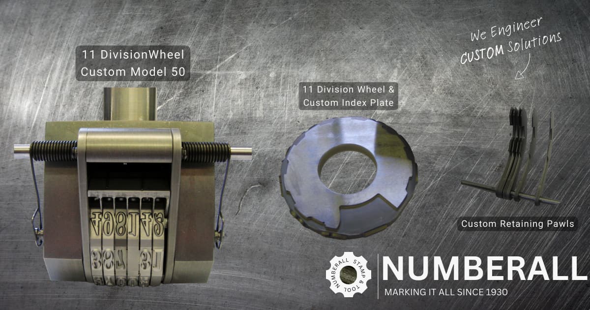 Hot Stamping Applications. Numberall Equipment Meets The Task