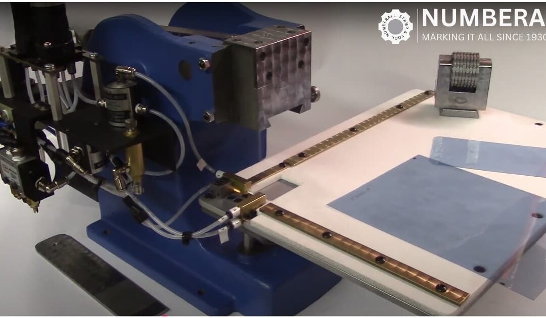 Date Coding Film Negative with a Custom Numberall Machine