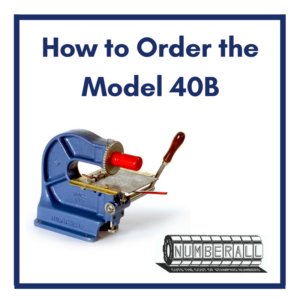 how to order the model 40b