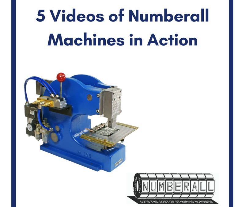 5 Videos of Numberall Machines in Action