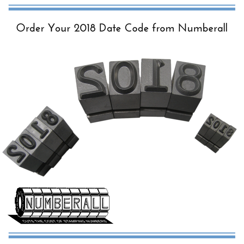 Order Your 2018 Date Code from Numberall How to Make Your Indent Marking Equipment Last with Character Cleaning Picks