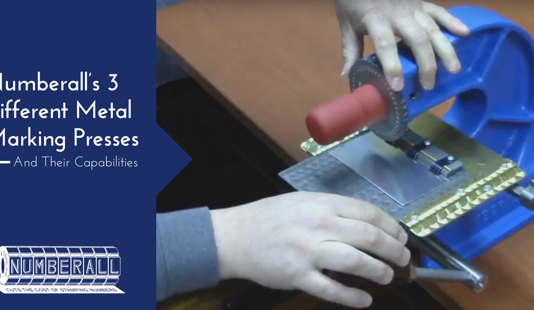 Numbers Pressing Machine Numbering & Lettering Presses Archives - Industrial Marking Equipment ...