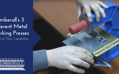 Numberall’s 3 Different Metal Marking Presses and Their Capabilities