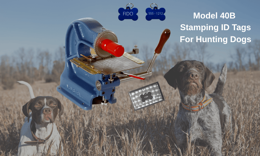 Hunting Dogs - Permanent Marking Dog Tags How to Make Your Indent Marking Equipment Last with Character Cleaning Picks