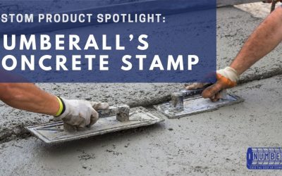 Custom Product Spotlight: Numberall’s Concrete Stamp