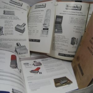 Numberall Catalogs Through The Years