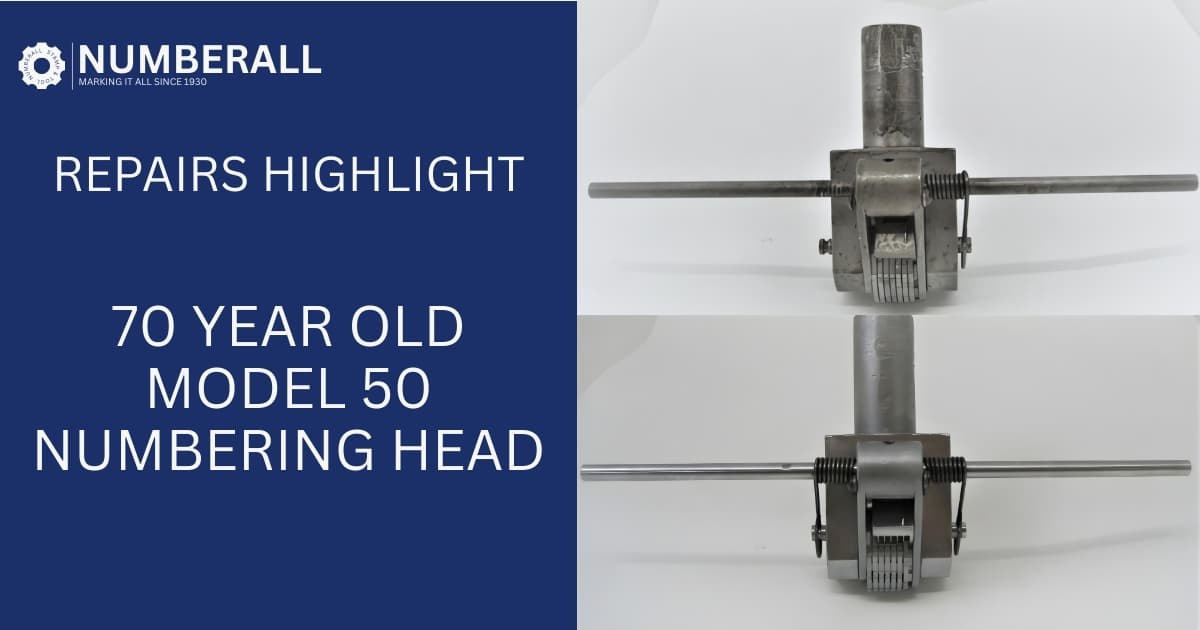 Hot Stamping Applications. Numberall Equipment Meets The Task