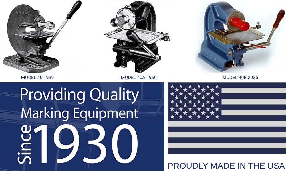 Numberall Metal Marking Equipment Since 1930 Numberall History
