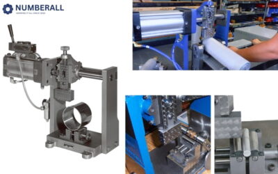 Precision Roll Marking for Cylindrical Parts | Numberall 301A Oversize Arm Press