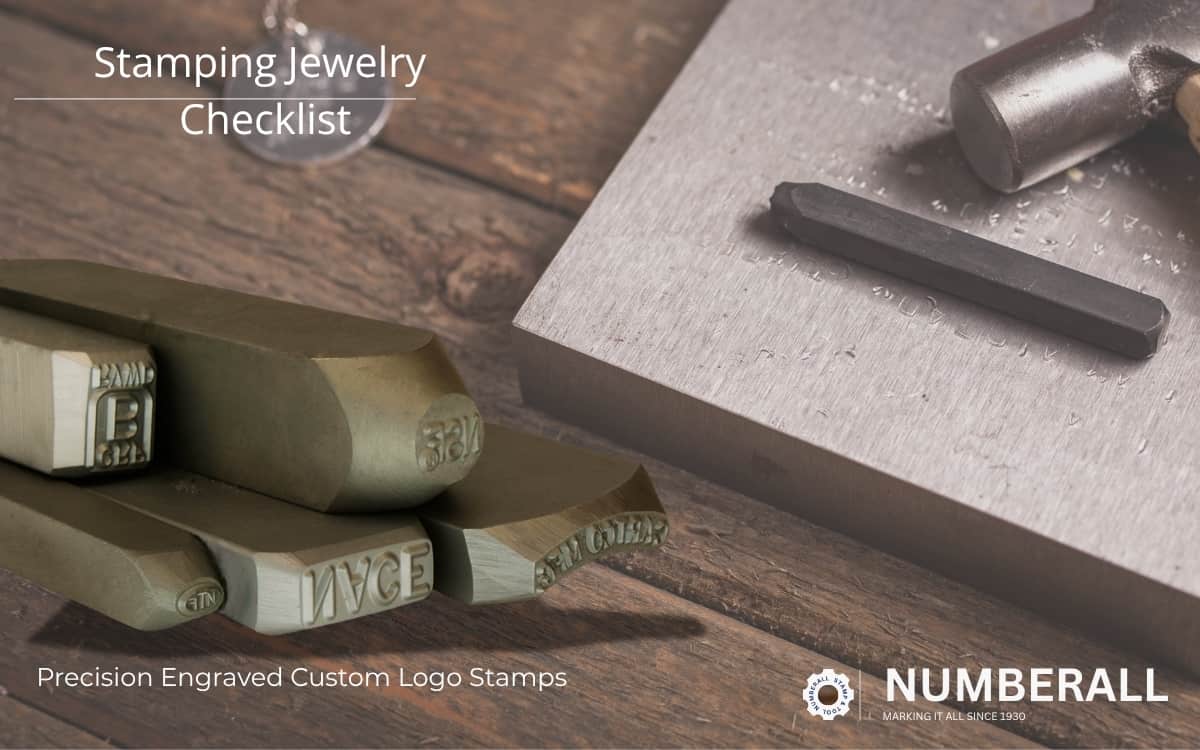 Jewelry Stamping Checklist Jewelry Stamping Checklist