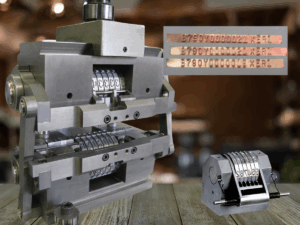 Custom Model 50 Embossing Numbering Head