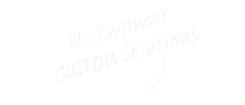 engineer custom solutions white text