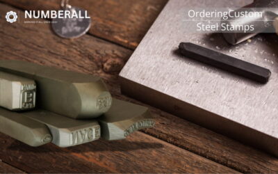 Ordering Custom Steel Stamps from Numberall
