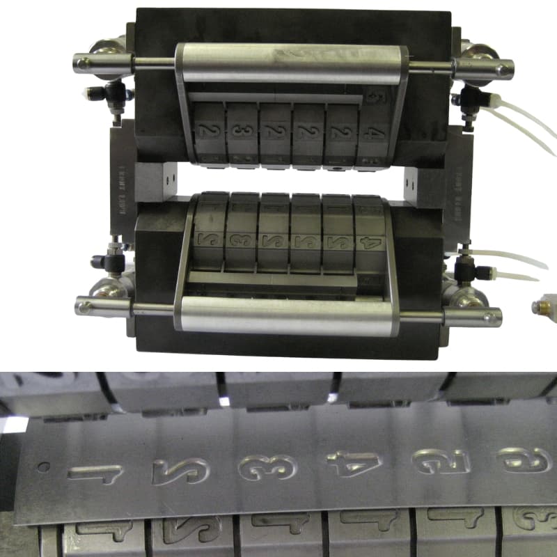 Aviation Industry Custom Embossing Head