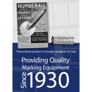 Innovative Metal Marking Equipment Since 1930 Innovative Metal Marking Equipment Since 1930