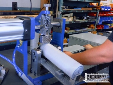 Roll Marking C02 Bottles
