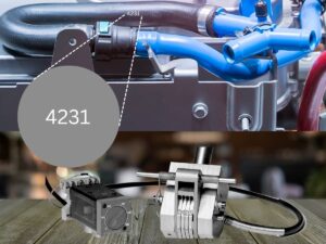 Hot Stamping Rubber Hose Automotive Component