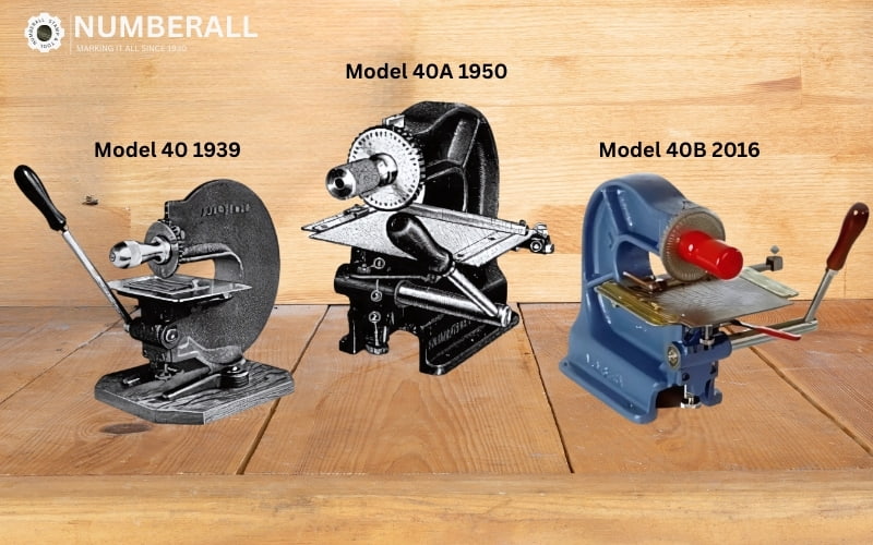 The Perfect Stamping Equipment – Numberall Model 40B